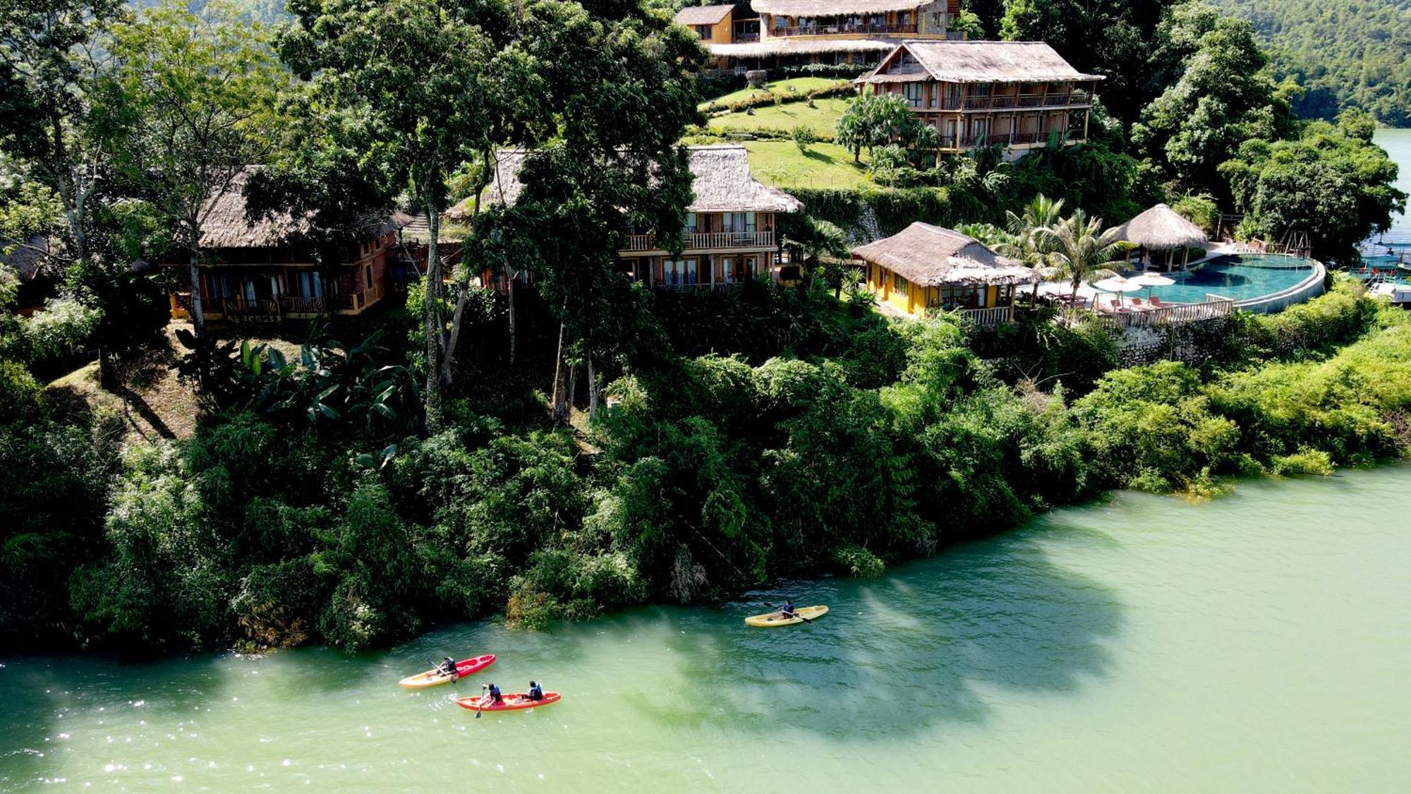 Mai Chau Hideaway Lake Resort Luaran gambar