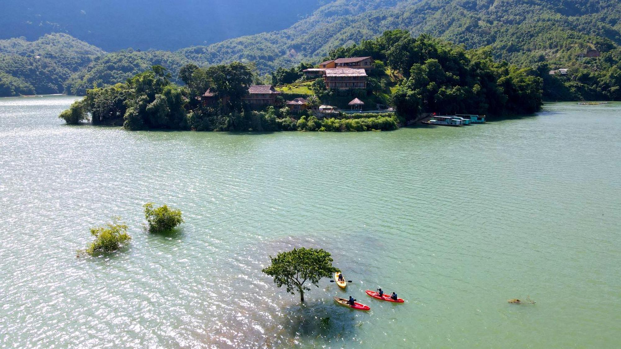 Mai Chau Hideaway Lake Resort Luaran gambar