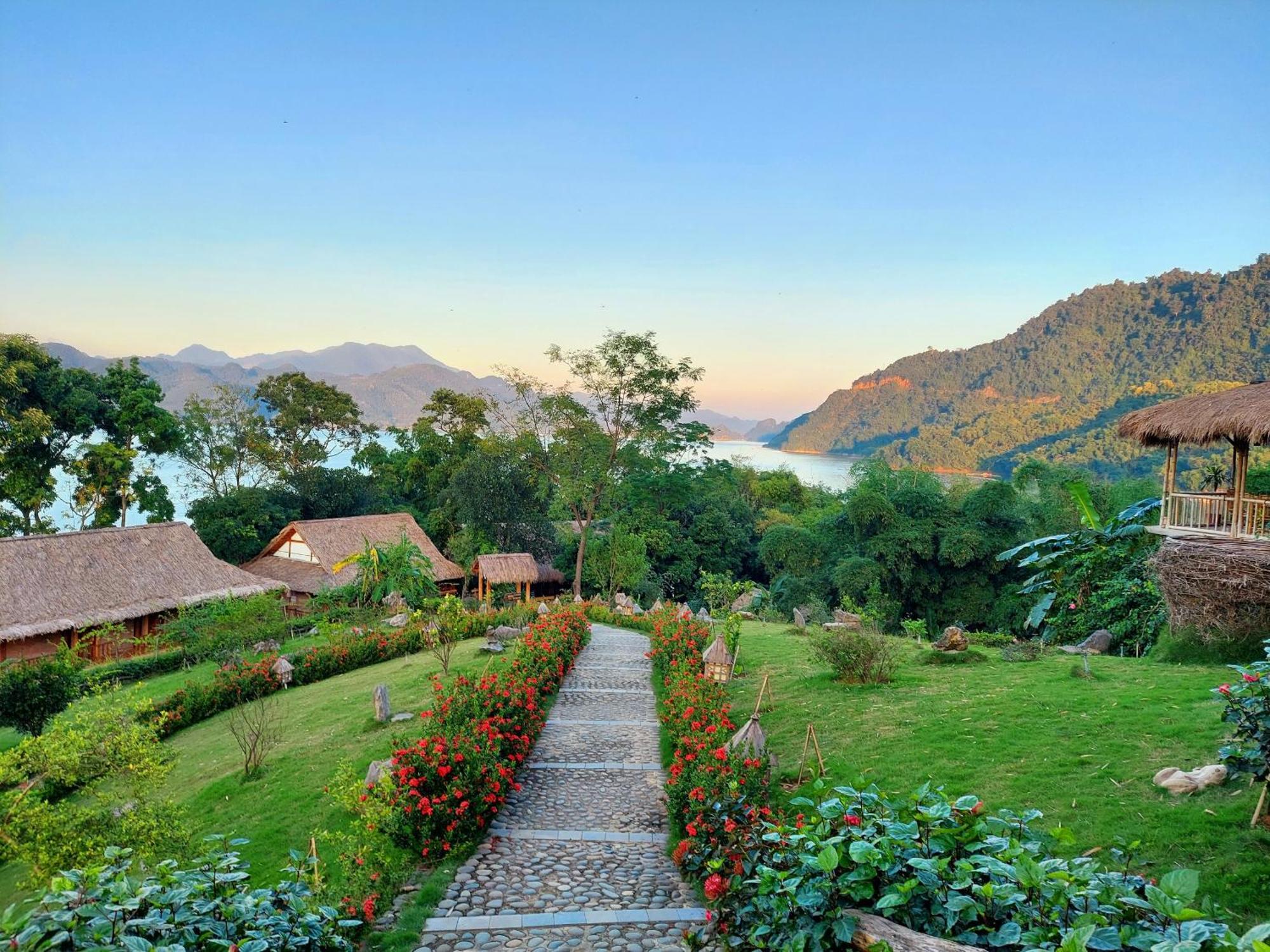 Mai Chau Hideaway Lake Resort Luaran gambar